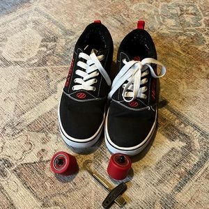 Heelys Black and Red Youth Size 5
